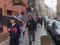 Deváťáci v Senátu PČR